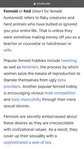 Check spelling or type a new query. Xpel Incels On Twitter I Was Reminded That Incel Wiki Is A Thing I Used To Quote It When I First Started This Account I Had Forgotten How Ridiculous It Is Everyone