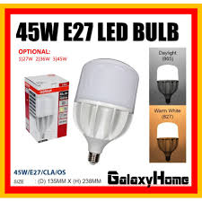 Posted by joe mcneely on apr 1st 2019. Osram E27 27w 36w 45w E27 Industry High Wattage Led Bulb Shopee Malaysia