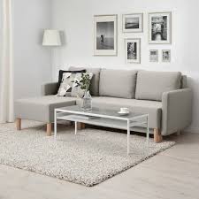 Bastubo Rozkladana Sofa 3 Osobowa Z Szezlongiem Jasnoszary Ikea Home Decor Furniture Home