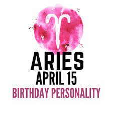 The April 15 Zodiac Sign Is Aries Those Born On The 15th Of April Fall Under The Sign Of Aries People Who Sh April 3rd Zodiac April 16 Zodiac April 12 Zodiac
