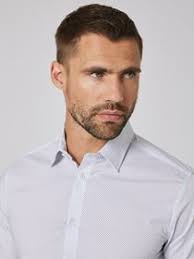 Luca skjorte Bright White