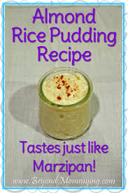 This recipe uses american/english measurements, do not use the cup that comes with the rice cooker. Almond Rice Pudding Recipe Marzipan In A Jar Beyond Mommying