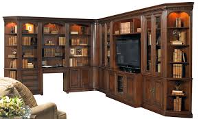 Corner cabinets are generally triangular in shape to fit right in the corner of your bathroom. Hooker Furniture European Renaissance Ii 11 Piece Entertainment And Office Corner Wall Unit Stoney Creek Furniture Wall Unit
