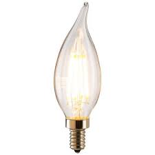 Sunlite Antique Filament Led 4 Watt 2700k E12 Base Chandelier Light Bu Bulbamerica