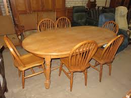 Dining table and 4 chairs. Used Oak Dining Table And Chairs Off 54