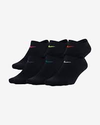 Nike Performance Lightweight No Show Training Socks 6 Pair