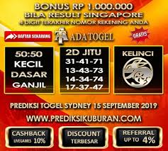 Prediksi Angka Jitu Togel Sidney Minggu 15 September 2019 21 September 1 September 25 Agustus