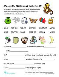 With that in mind, here are some fun dolphi. Words That Begin With M Worksheet Education Com