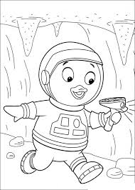 The worman's coloring turns from yellow to pink. Free Printable Backyardigans Coloring Pages For Kids