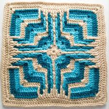 Star Portal Square Patchwork Mystery Crochet Along Week 1 Crochet Instinct Star Portal Square Patterns Square Pattern