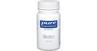 La biotina è contenuta in moltissimi integratori alimentari multivitaminici e può essere usata per scopi specifici in campo medico. Biotina 2 5mg 60 Capsulas Pure Encapsulations Vitalabo Tienda Online Espana