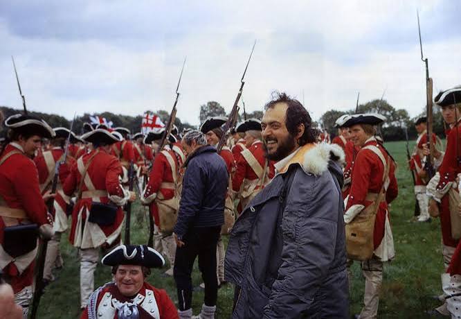 Kubrick on the set of Barry Lyndon : r/StanleyKubrick