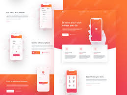 Travel App Landing Page Design App Landing Page Landing Page Design Web App Design
