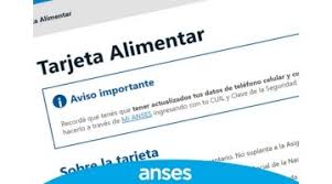 De cuánto es el saldo doble. Anses Tarjeta Alimentar Hasta 14 Anos Que Datos Consultar Para Saber Si Me Corresponde Bae Negocios