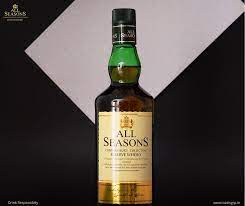 Different grains are used for different varieties, including barley, malted barley, rye, malted rye, wheat, and corn. All Seasons Indian Whisky In 2021 Whisky Whisky Price Liquor Prices