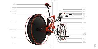 folding e bike design graduation project on behance 構造 フレーム