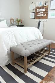 Measure and cut the boards. Diy Bedroom Bench Ideas Novocom Top