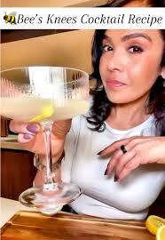 Spring Bees Knees Cocktail 🐝🍯🌷My low sugar take