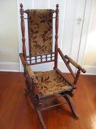 antique victorian era eastlake platform spring rocking chair rocking chair chair eastlake