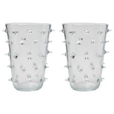 Check spelling or type a new query. Pair Of Clear Murano Glass Vases With Spikes For Sale At 1stdibs