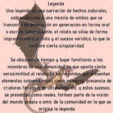 Definicion De Leyenda Leyendas Mitos Y Leyendas Apuntes De Lengua