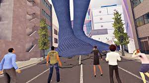Giantess attacks the city - VR - YouTube