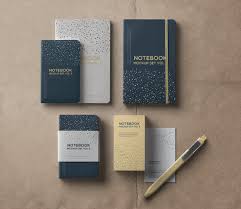 Free Psd Notebook Mockup Set By Pixeden Psdmockups Freebie Mockup Ideias