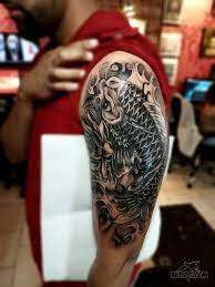 Tattoo By Carlos Koitattoo Koifish Fishtattoo Armtattoo Tattoo Tatuagens Legais Tatuagem De Peixe Tatuagem Carpa