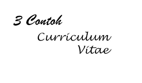 Merupakan organisasi yang berada di bawah naungan sebuah sekolah. 3 Contoh Daftar Riwayat Hidup Dalam Bahasa Inggris Beserta Artinya