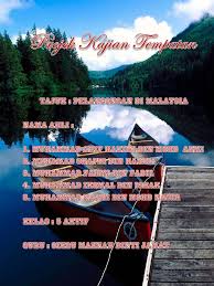 Hujan emas di negeri orang hujan batu di negeri sendiri design by:giatmara labis™. Kajian Tempatan Tahun 5 Tempat Menarik