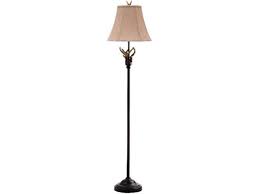 Safavieh Lighting Collection Sundance Antler Floor Lamp Brown Newegg Com