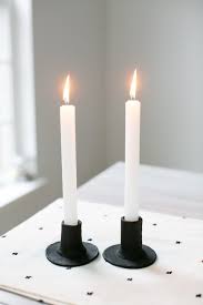 Make These Scandinavian Style Clay Candlesticks For Under 20 Clay Candle Holders Diy Diy Candle Stick Holder Diy Candle Sticks