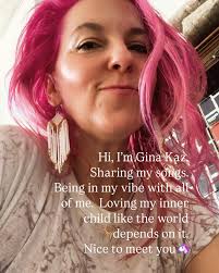 Come be in your vibe✨you're a 🦄. Xoxo, G. #ginakaz #singersongwriter  #innerchild #indie #newmusic #artist #play
