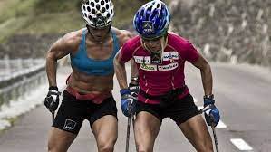 Hun kaller startnekten i fjor for brutal. Therese Johaug Marit Bjorgen Ingvild Flugstad Ostberg Sok Pa Google Langrenn Nike Pro Spandex Runners World