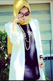 Beyaz Tesettur Blazer Ceket Modelleri Blazer Ceket Moda Stilleri Model