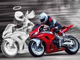 Try Not To Ride Faster Than Your Guardian Angel Motorrad Sportmotorrad Engel