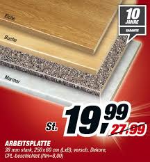Geben sie wie schon 396 kunden vor ihnen eine bewertung ab! Arbeitsplatte Baumarkt