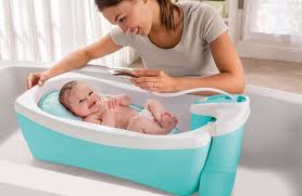 The external air pump is. Summer Infant Lil Luxuries Whirlpool Bubbling Spa Shower