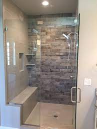 Master Shower Feature Wall Accent Tile Frameless Shower Door Grey Bathroom Tiles Trendy Bathroom Tiles Best Bathroom Tiles