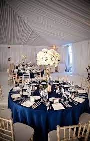 Wedding Table Gold White Navy Blue 35 Ideas Blue Themed Wedding Blue Wedding Receptions Blue Wedding