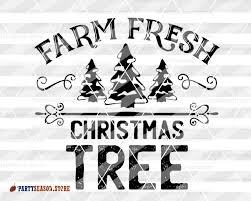 Rustic christmas decoration in country style with gnom like sant. Farm Fresh Christmas Tree