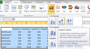 how to add totals to stacked charts for readability excel