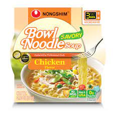 Because after eating something savory most people want something sweet. Nongshim Bowl Noodle Savory Chicken Ramyun Ramen Noodle Soup Bowl 3 03oz X 12 Count Walmart Com Walmart Com