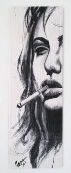 38 Trendy Drawing Woman Charcoal Smoke Drawing Dark Art Drawings Art Drawings Simple This ensures that your drawing will properly scan later on. smoke drawing dark art drawings