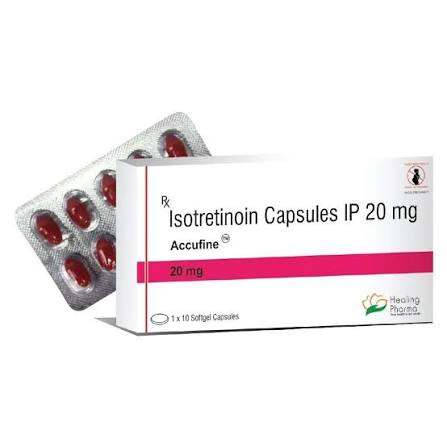 Isotretinoin 20 Mg Capsules at ₹ 300/stripe | Anti Acne Drug in Nagpur | ID: 2854126473788