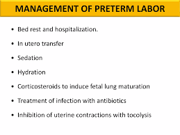 Image result for Preterm Labor Management
