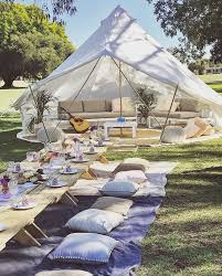 Would You Like This Stunning Luxury Picnic Set Up And Styled For You And Your Friends Book Today Admin Glampingco Backyard Party Outdoor Parties Picnic Set
