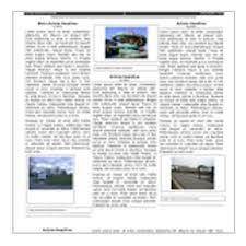 5 Handy Google Docs Templates For Creating Classroom Newspapers Docs Templates Educational Technology Newspaper Template