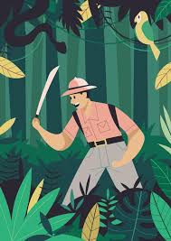 Jungle Explorers Jungle Illustration Jungle Art Jungle Pattern