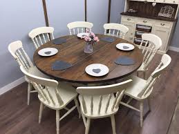 At coleman's furniture finding a dining room set that matches the decor of your home is a given. Big Round Dining Table 8 Chairs Off 70